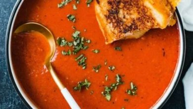 طرز-تهیه-سوپ-گوجه-فرنگی-رژیمی